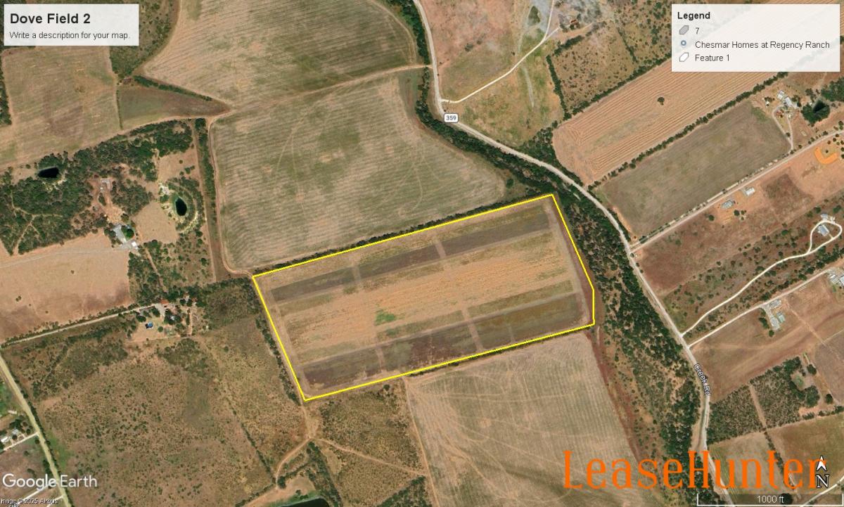 Dove Field 2 50 acres