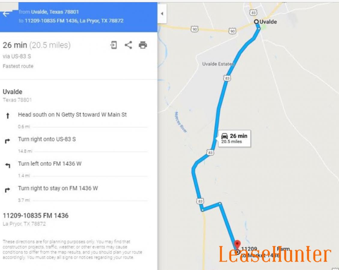 Location Map Text 830-448-9885 for more info